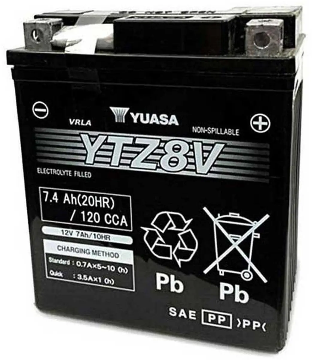 Yuasa YTZ8V Accu 12V 7Ah - 130CCA
