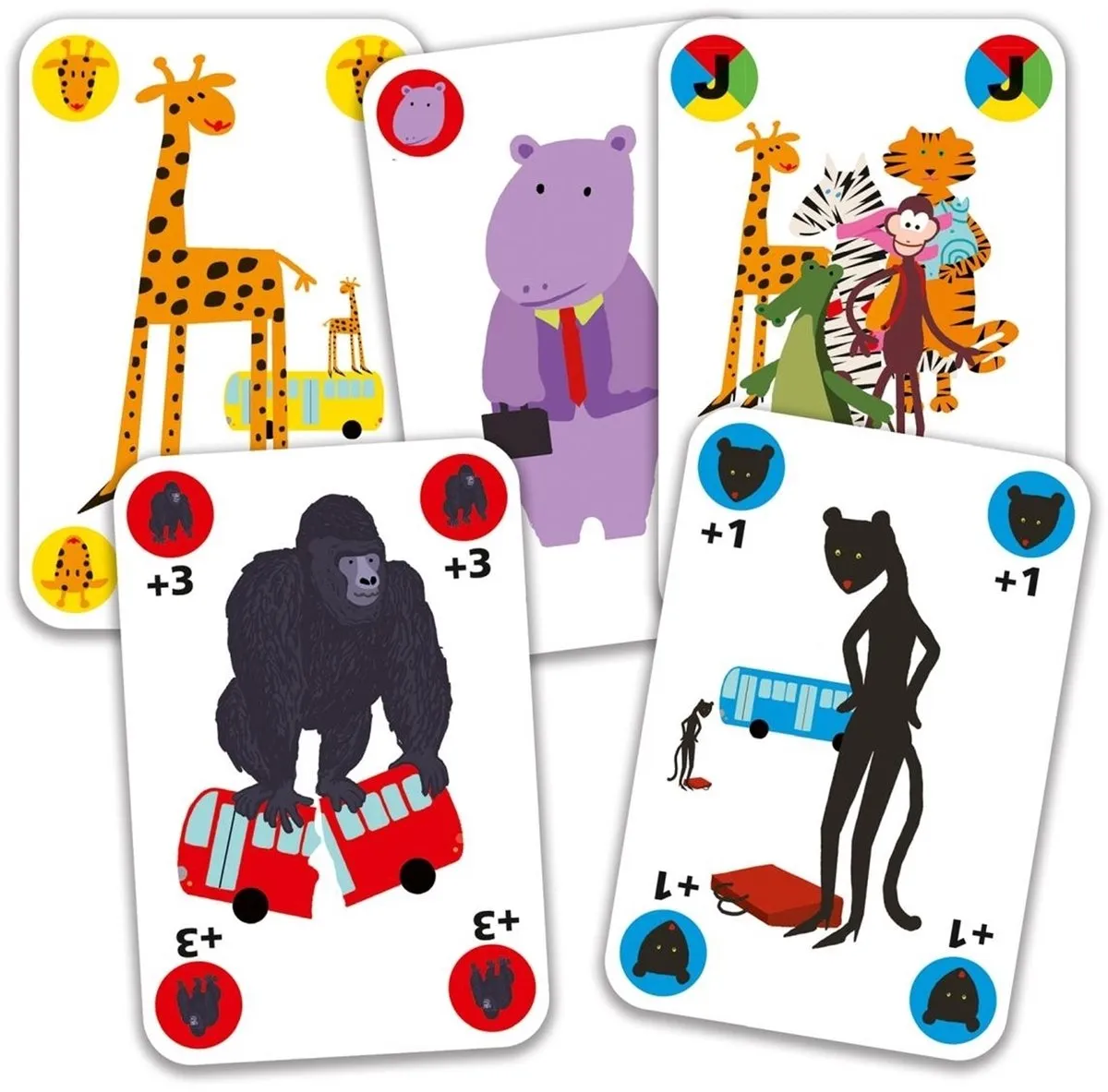 Djeco Gorilla Kaartspel DJ05123 - 3-5 Spelers