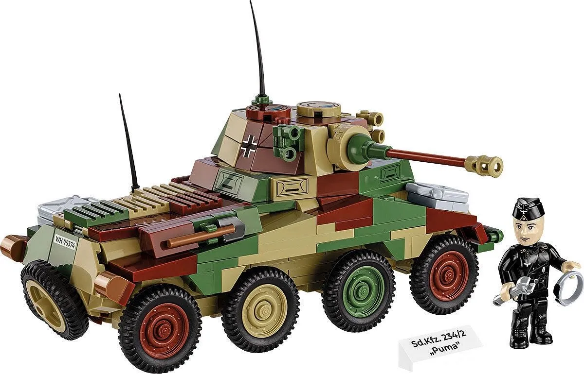 Cobi SD.KFZ 234/2 Poema - 470 Onderdelen - Meerkleurig