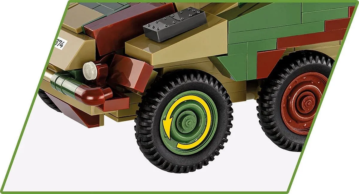 Cobi SD.KFZ 234/2 Poema - 470 Onderdelen - Meerkleurig