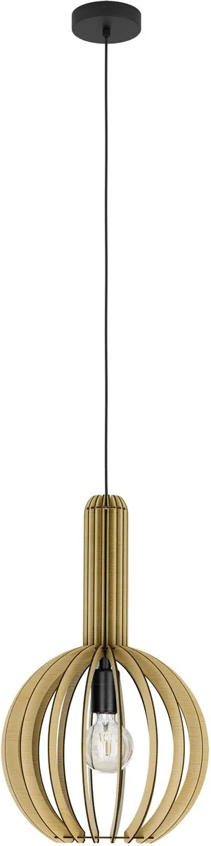 Eglo Velasco Hanglamp E27 - Ø31cm - Ahorn/Zwart