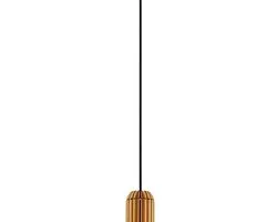 Eglo Velasco Hanglamp E27 - Ø31cm - Ahorn/Zwart