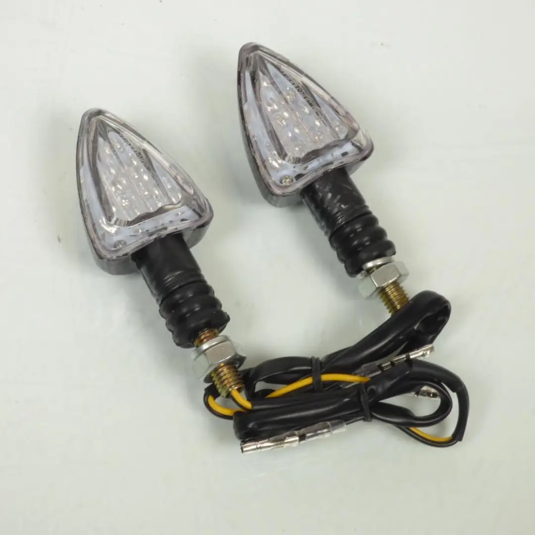Replay LED Knipperlicht Driehoek Koolstof 12V Ø8mm