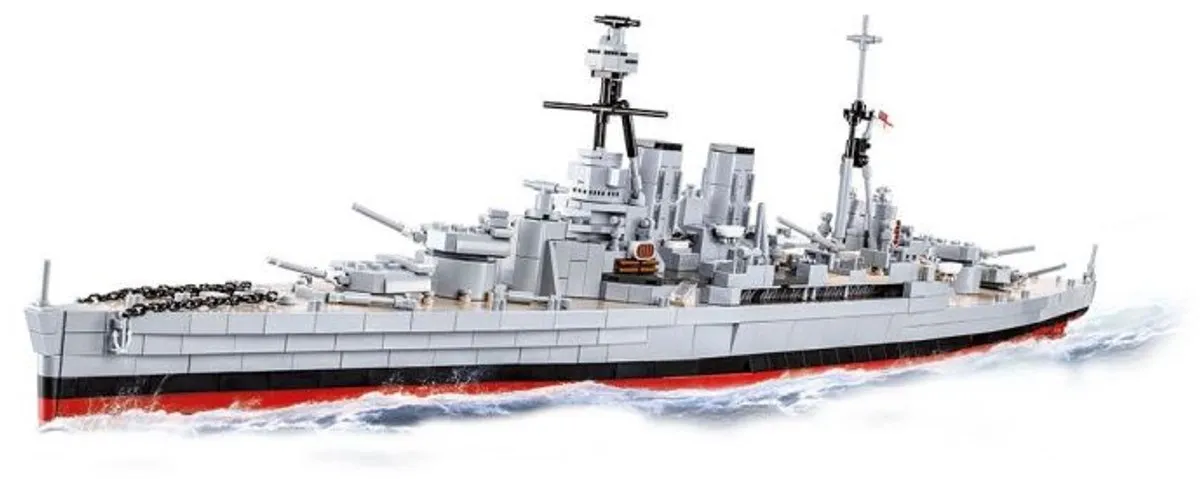 Cobi HMS Hood COBI-4830 Bouwset - 2613 Stukken - Meerkleurig