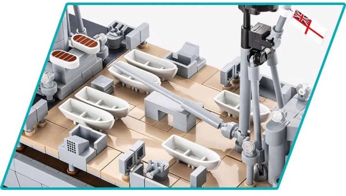 Cobi HMS Hood COBI-4830 Bouwset - 2613 Stukken - Meerkleurig
