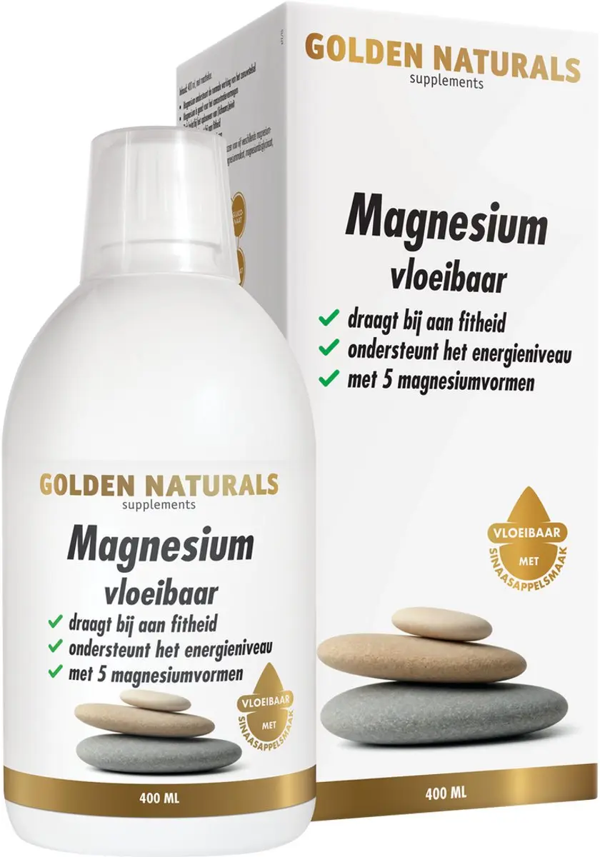 Golden Naturals Magnesium Vloeibaar 400ml