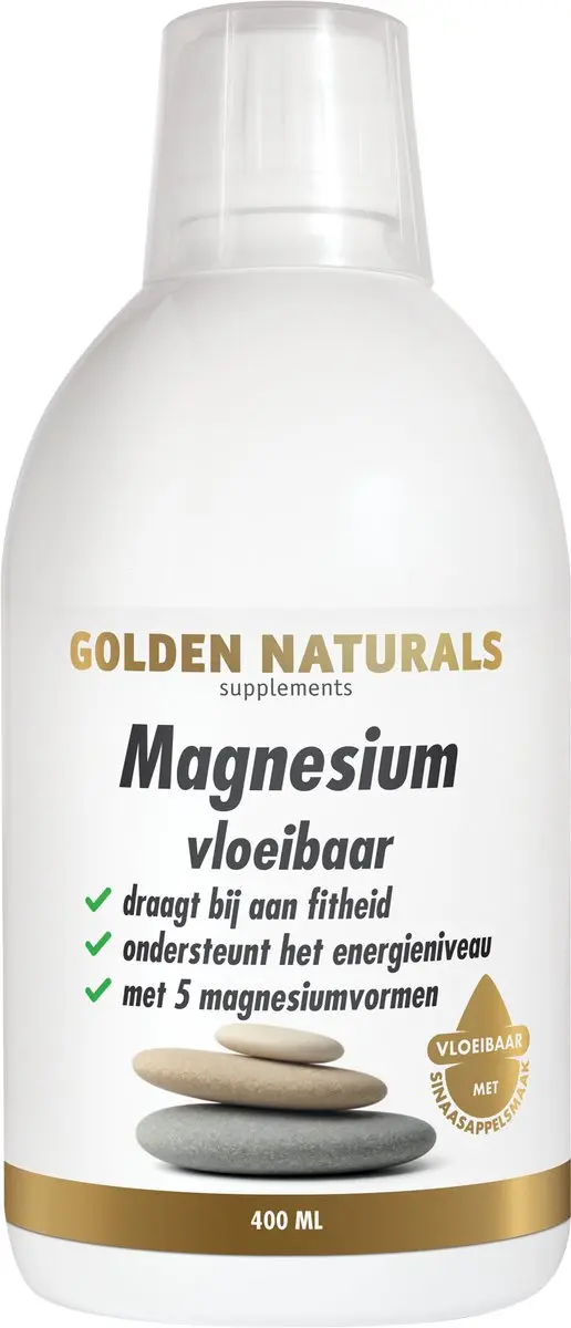 Golden Naturals Magnesium Vloeibaar 400ml