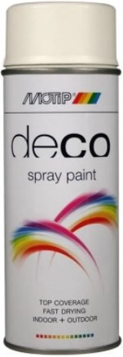 Motip Deco Spray Paint - Pure White