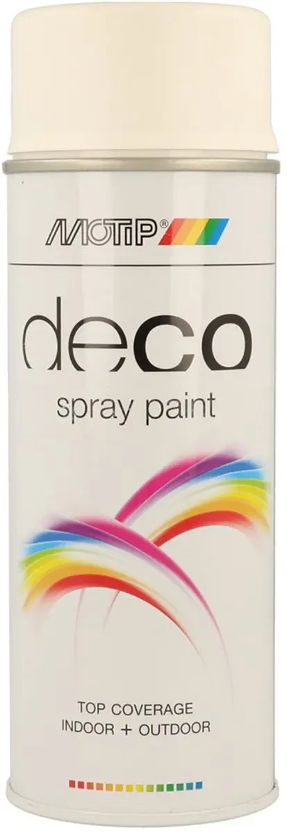 Motip Deco Spray Paint - Pure White