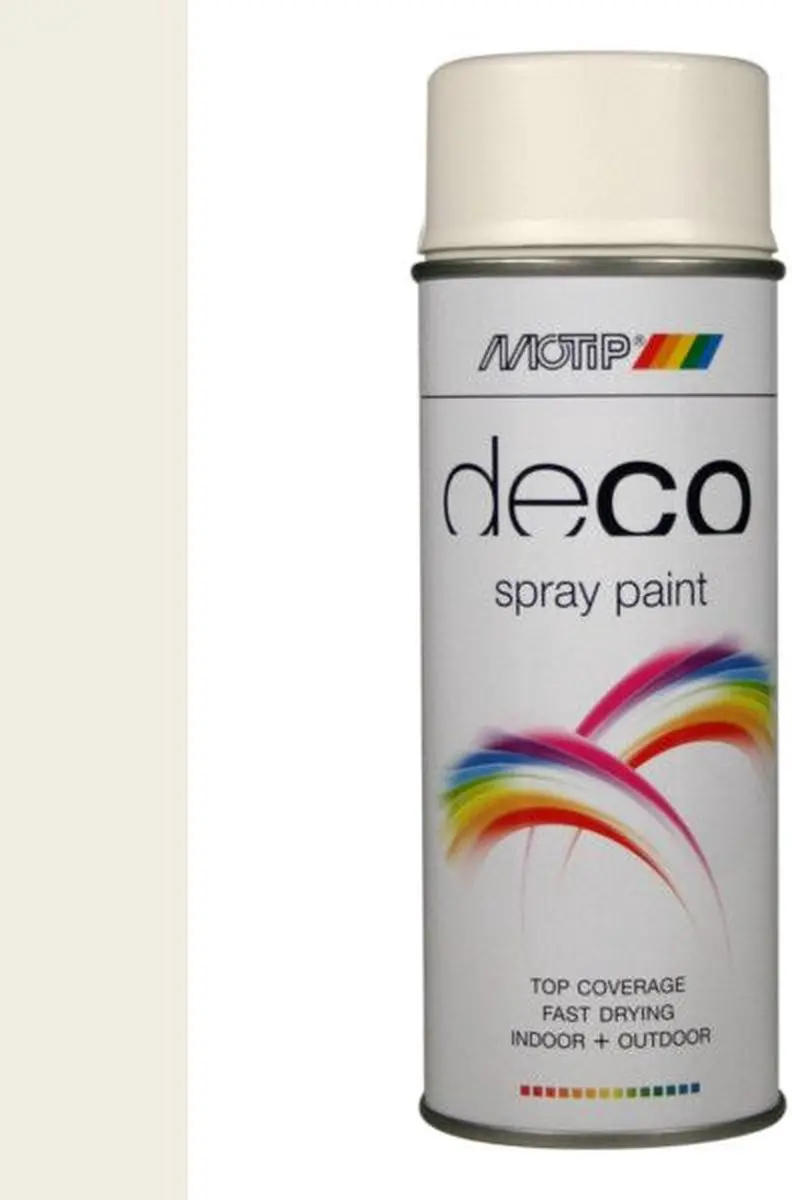 Motip Deco Spray Paint - Pure White