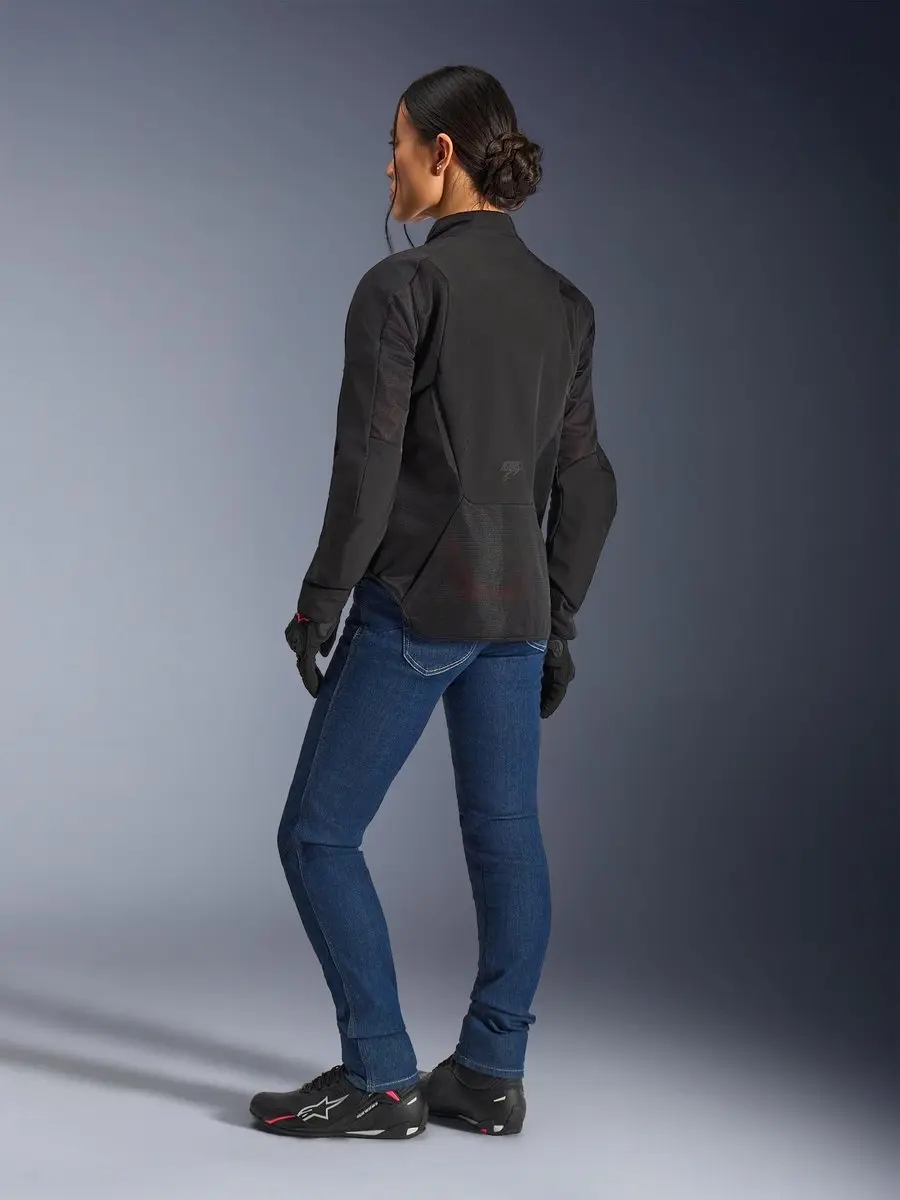 Alpinestars Stella Aeroshell Airflow Dames Motorjas - Zwart