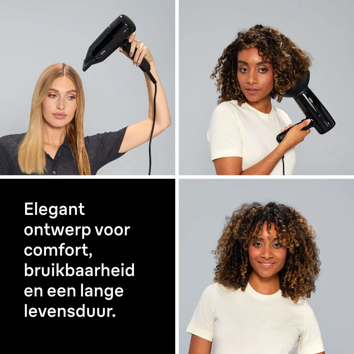 Braun HD2.2 BRHD225E Haardroger 2200W - Zwart