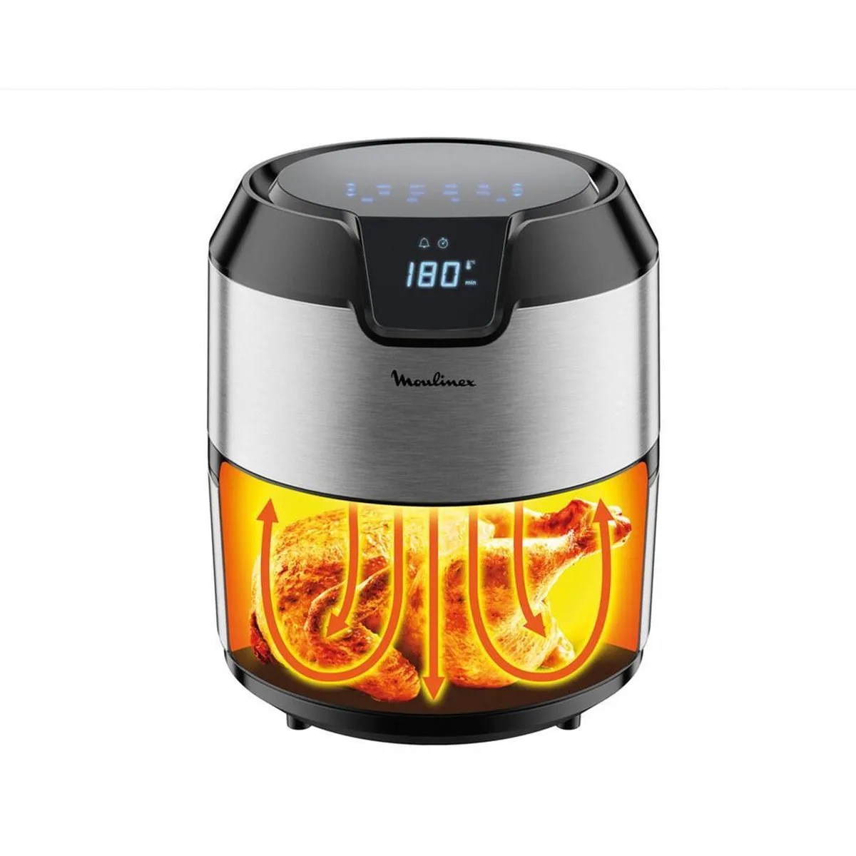 Moulinex Easy Fry Deluxe EZ401D10 Airfryer 1500W - 1200g