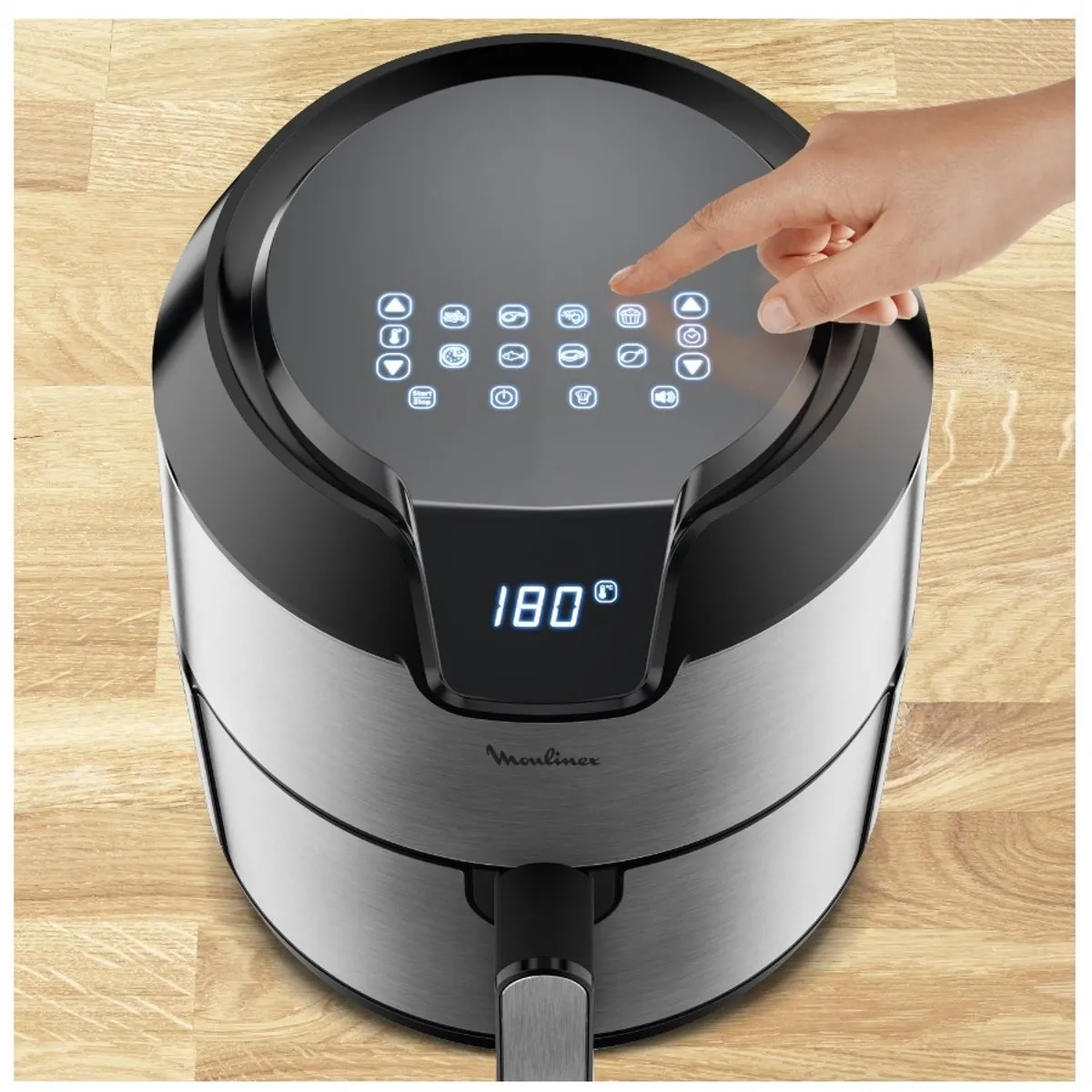 Moulinex Easy Fry Deluxe EZ401D10 Airfryer 1500W - 1200g