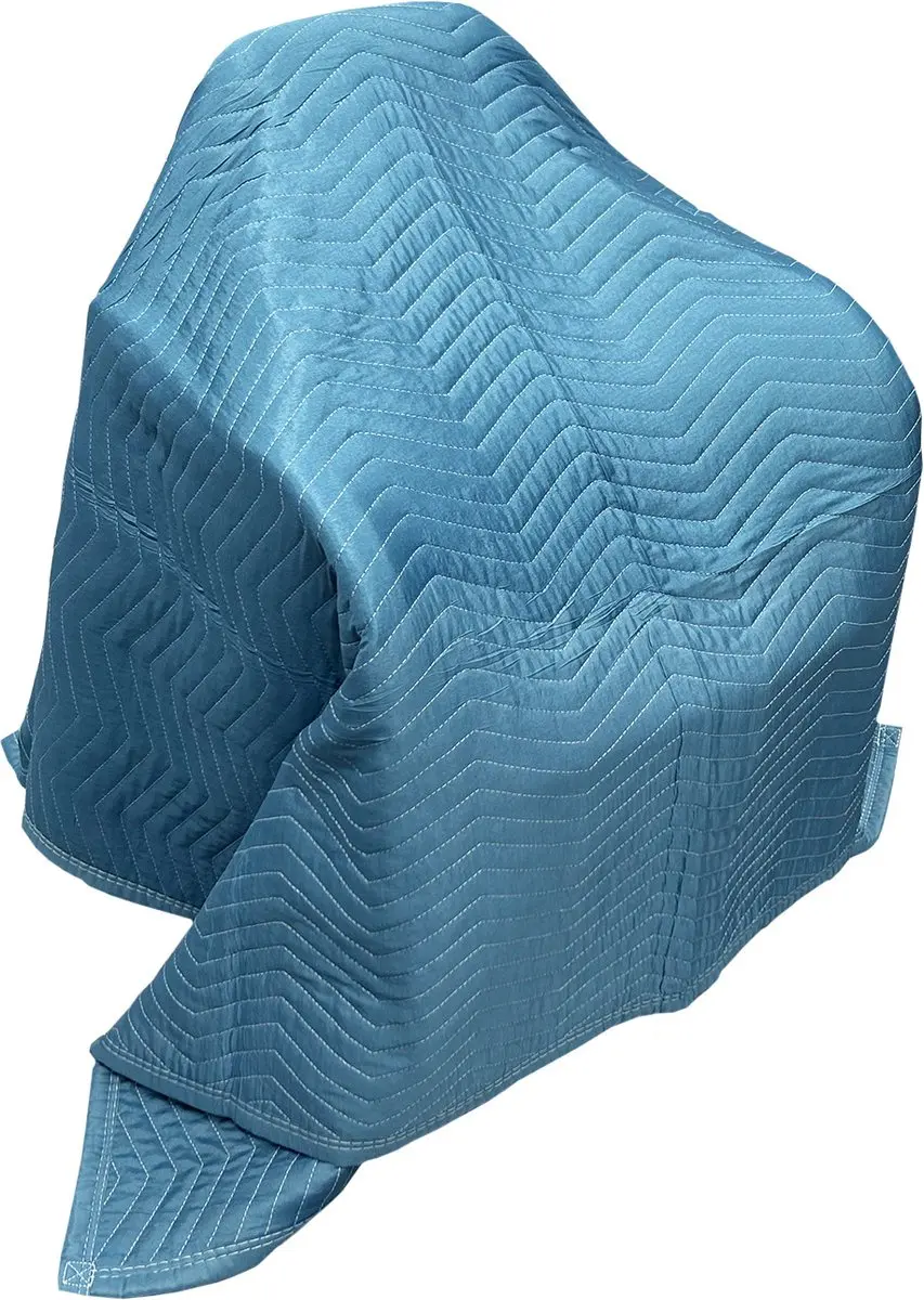 Kortpack Premium Gevoerde Verhuisdeken 183x203cm - Lila/Paars