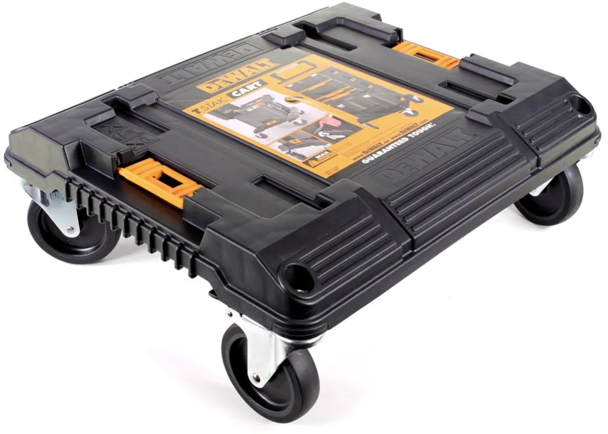 DeWalt DWST1-71229 Rolwagen TSTAK - Zwart