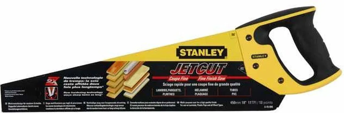 Stanley Handzaag JetCut HP Fine 450mm 11T/inch