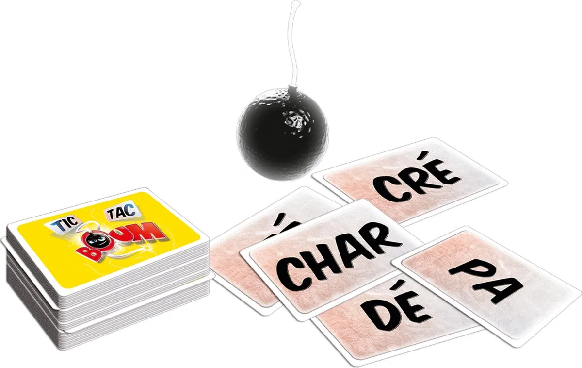 Asmodee Tic Tac BOOM Bordspel - 2-12 Spelers