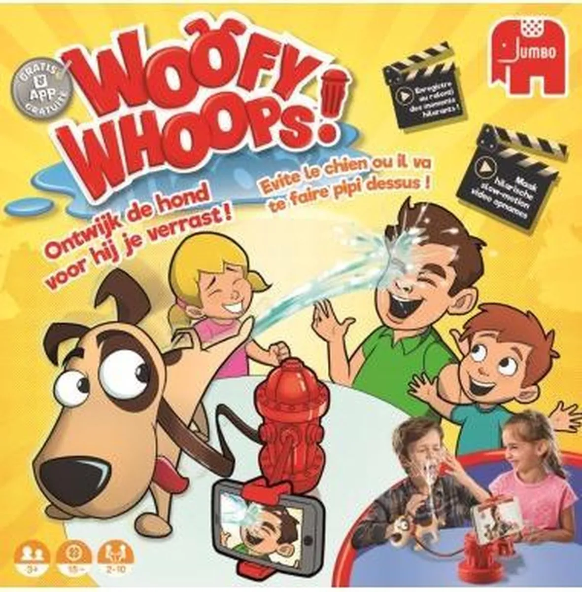 Jumbo Woofy Whoops Kinderspel - 3x 1,5V-blok - afbeelding 6 van 6