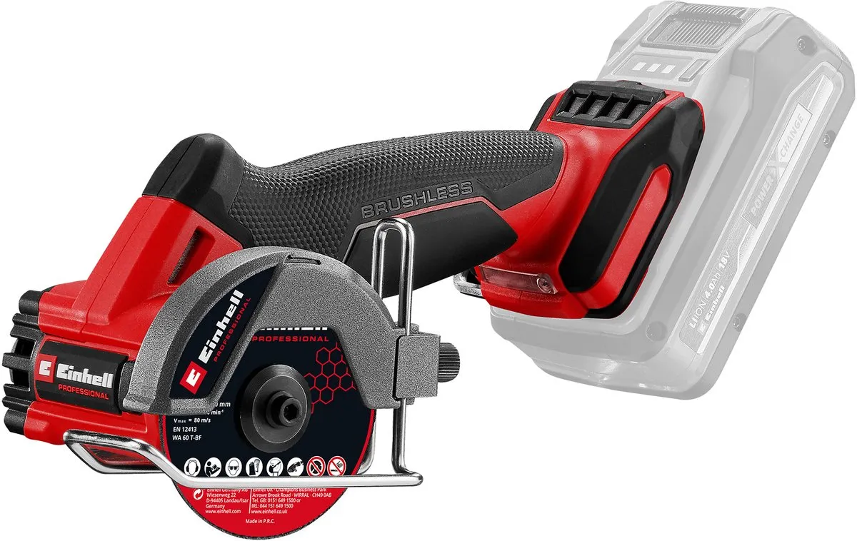 Einhell Professional TP-CO 18/76-C Li Doorslijpmachine - 18V - Ø76mm