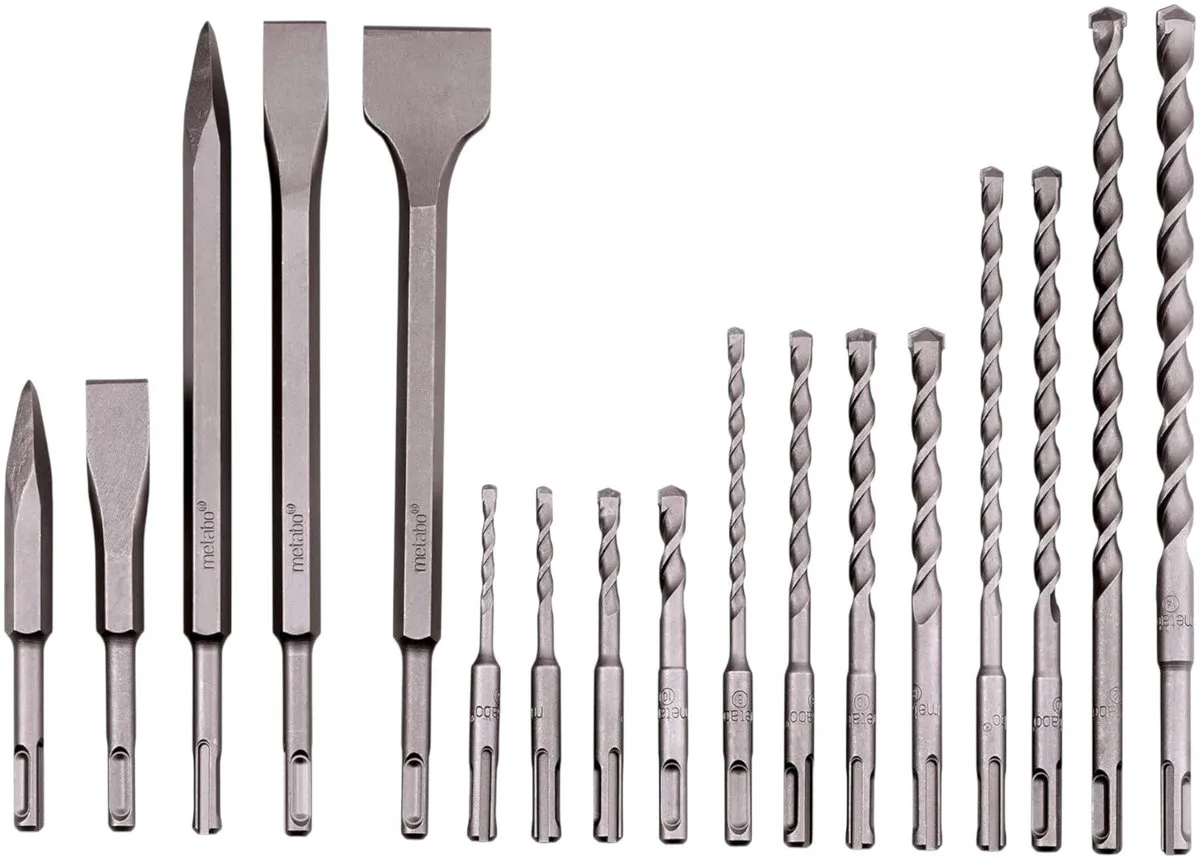 Metabo SDS-plus Boren-/Beitelset 17-delig