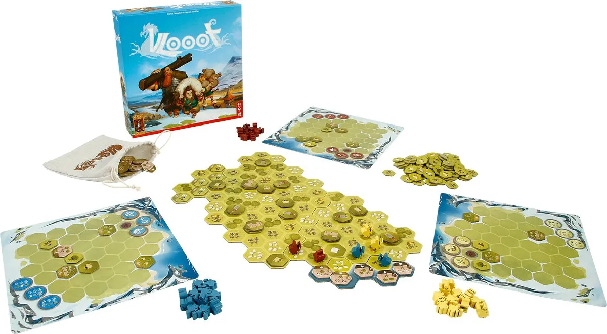 999 Games Vlooot Tactisch Bordspel 999-VLT01 - 2-4 Spelers - afbeelding 6 van 6
