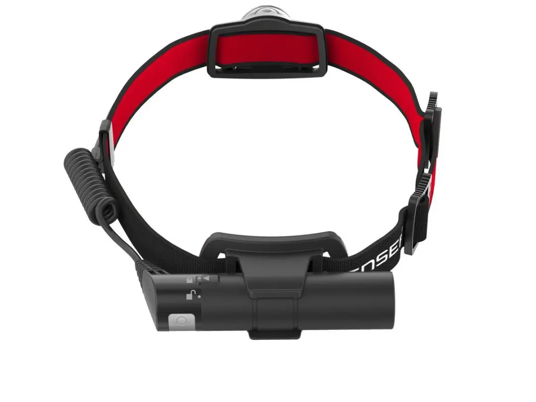 Ledlenser H8R Hoofdlamp 600 Lumen - Zwart/Rood