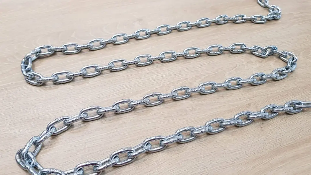 Dulimex Verzinkte Scheepsketting 5mm - per meter