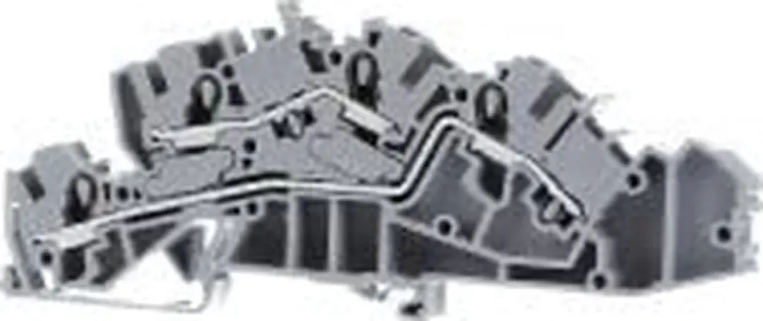 WAGO 2005-7642 Installatierailklemmen - Wit