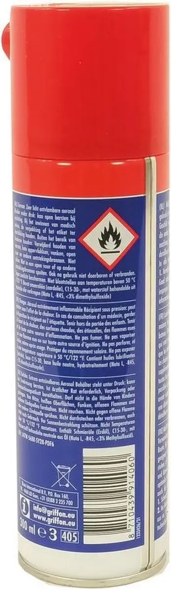 Bison Griffon PTFE Spray 300ml - Transparant