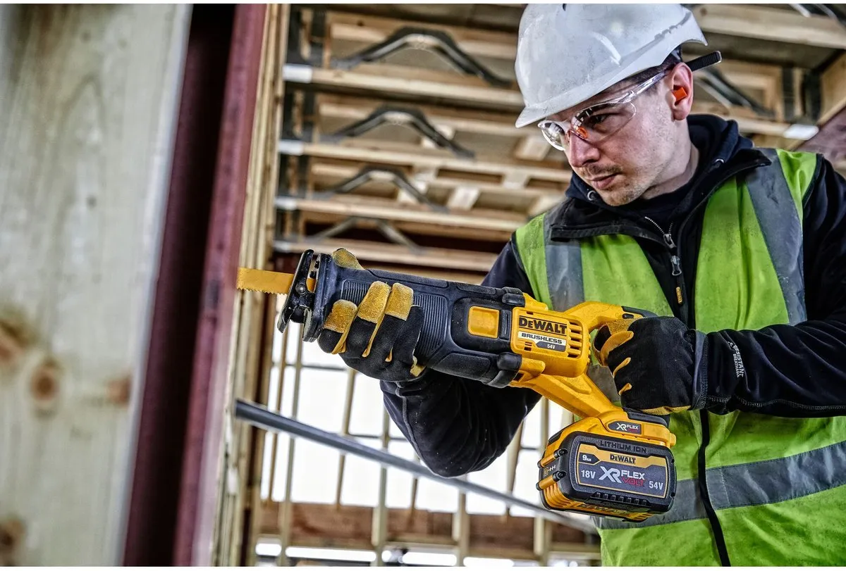 DeWalt DCS389NT Reciprozaag 54V XR FlexVolt - TSTAK Koffer