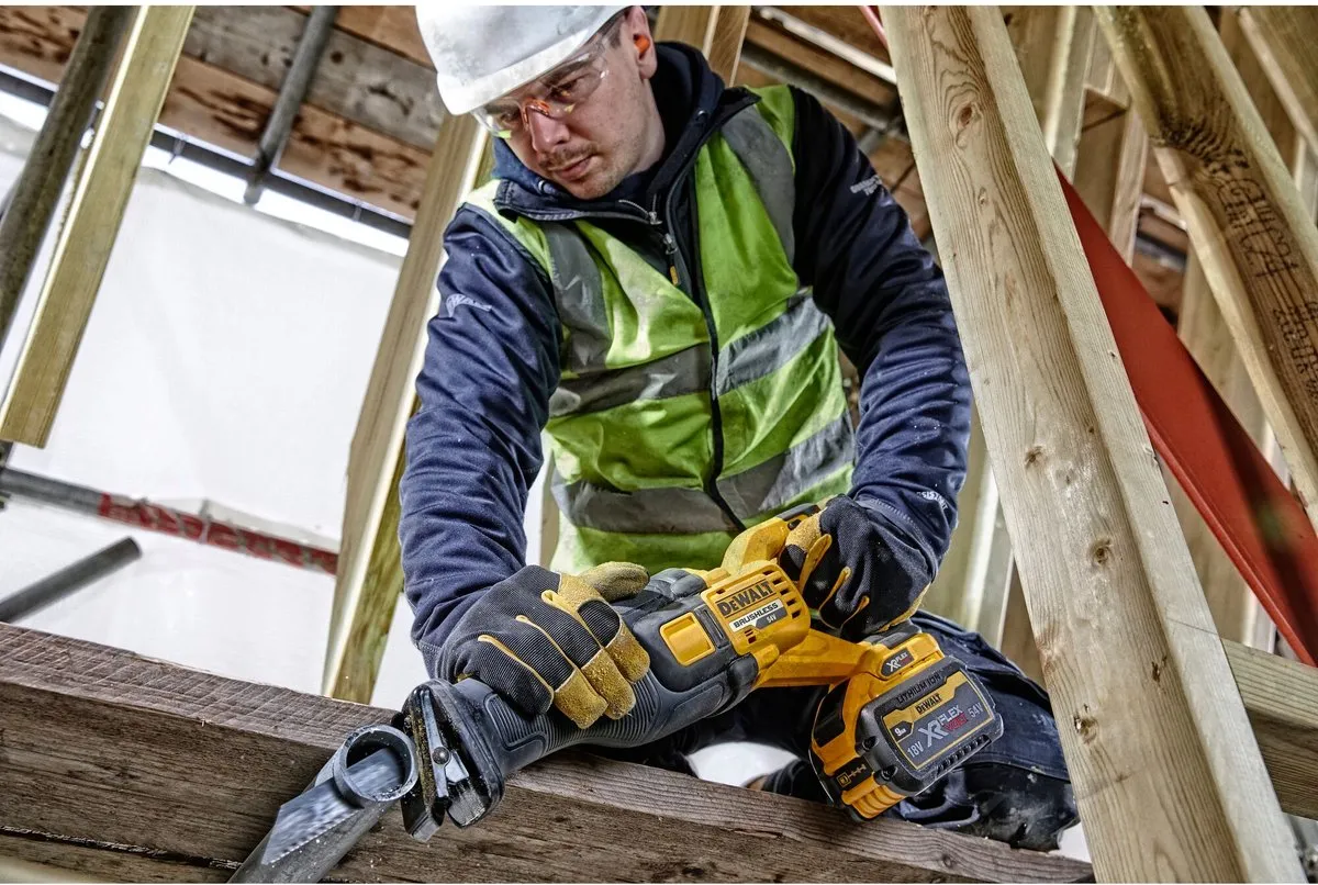 DeWalt DCS389NT Reciprozaag 54V XR FlexVolt - TSTAK Koffer