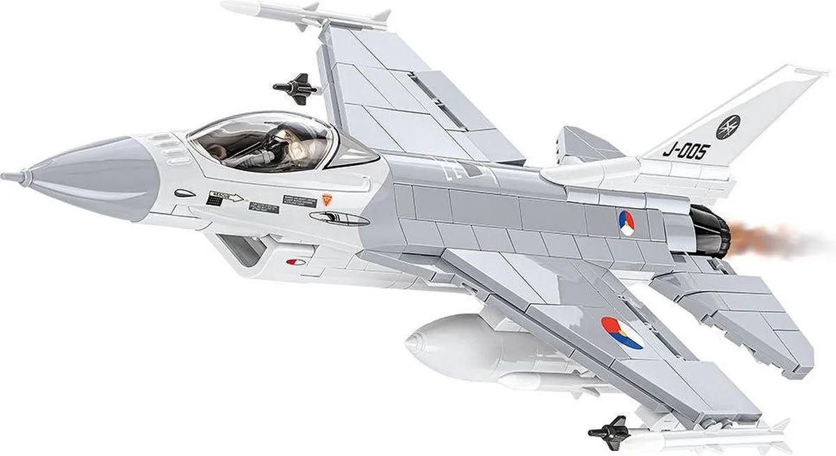 Cobi 5896 F-16 KLU Falcon - 425 Onderdelen - Meerkleurig