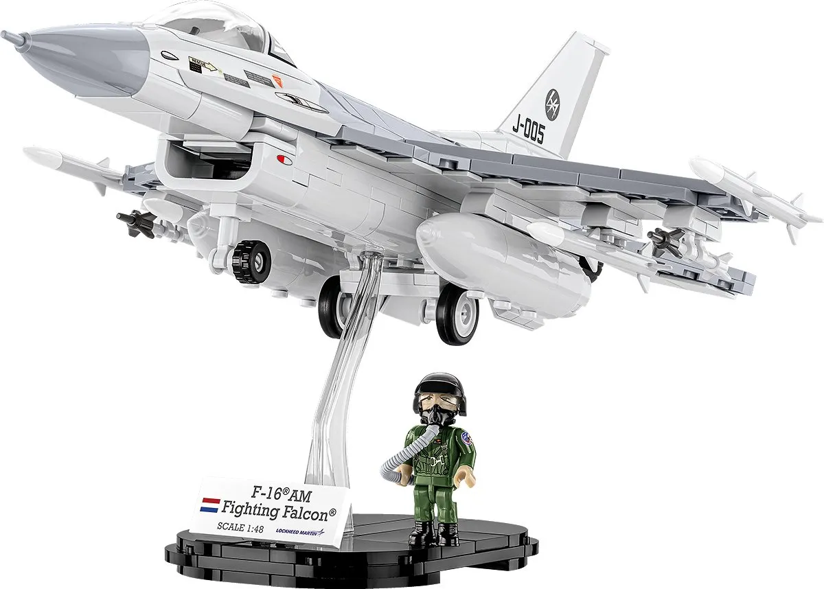 Cobi 5896 F-16 KLU Falcon - 425 Onderdelen - Meerkleurig