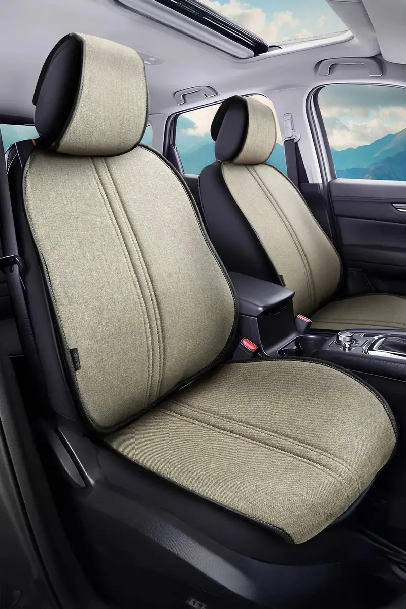 Panda Universele Autostoelhoezen Beige - Airbagcompatibel