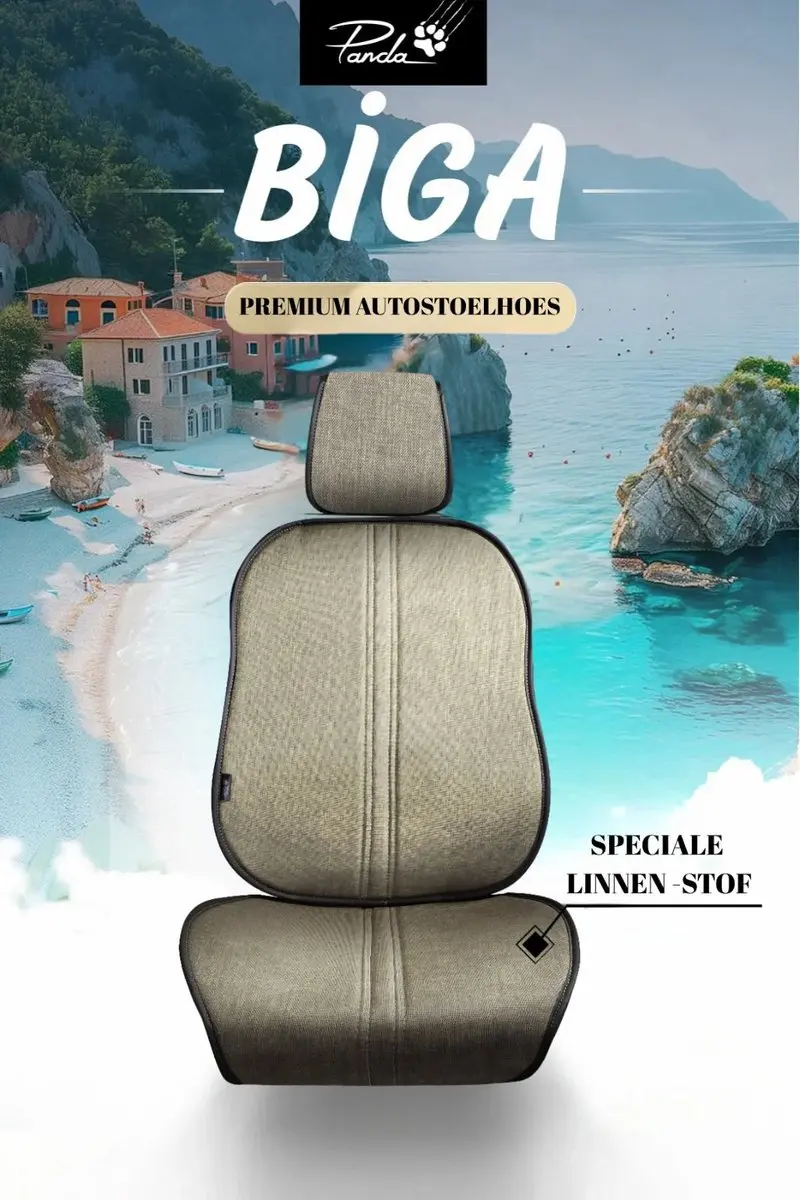 Panda Universele Autostoelhoezen Beige
