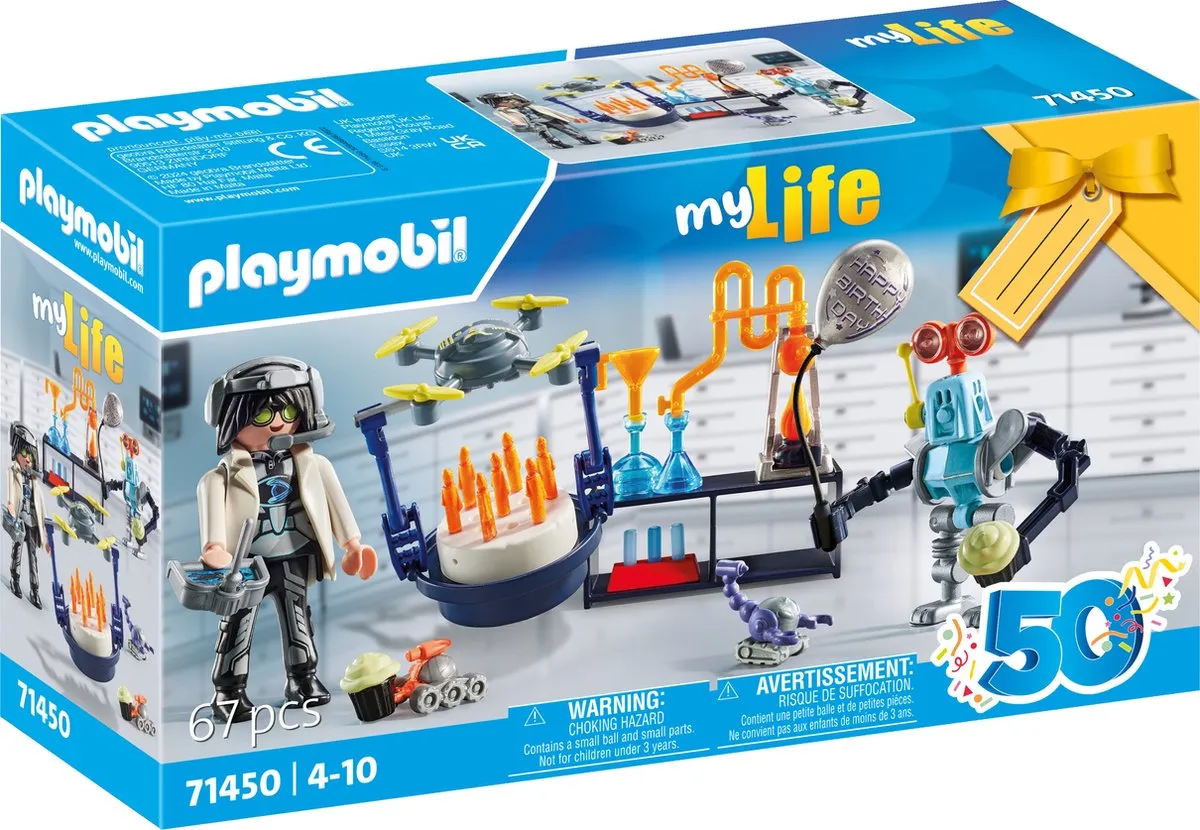 Playmobil Onderzoekers met Robots 71450