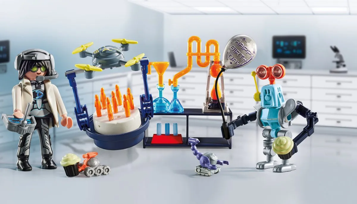 Playmobil Onderzoekers met Robots 71450 - Multicolor