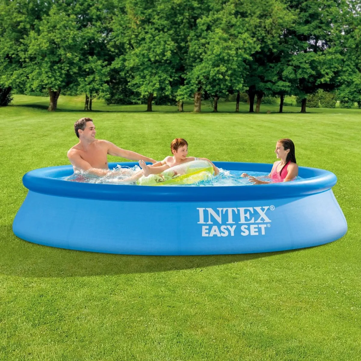 Intex Easy Set Opblaaszwembad 305cm - 3.080l - Wit - afbeelding 6 van 6