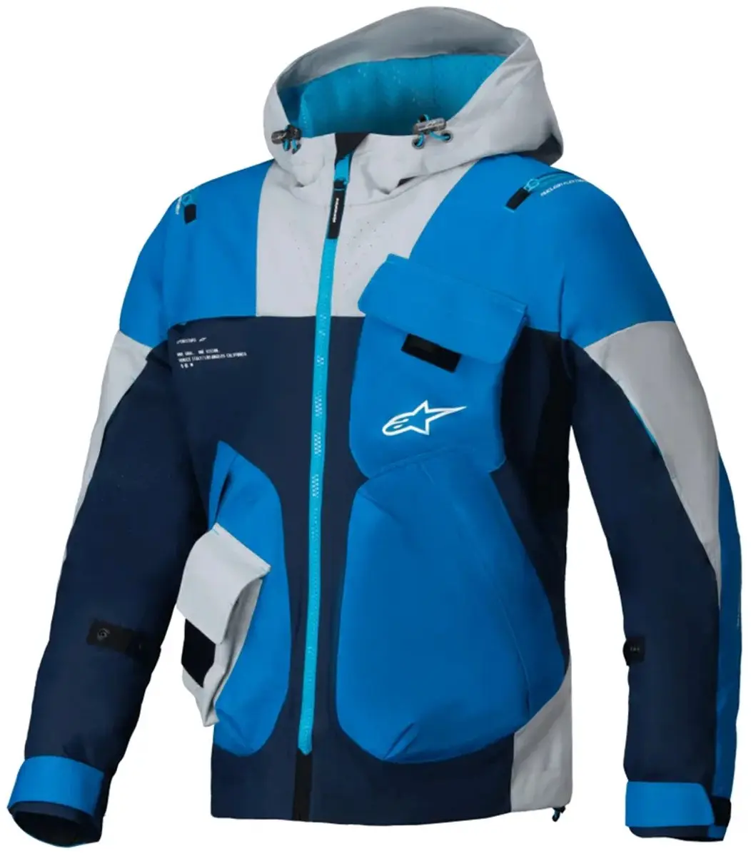 Alpinestars Mogress Air Motorjas - XL - Blauw