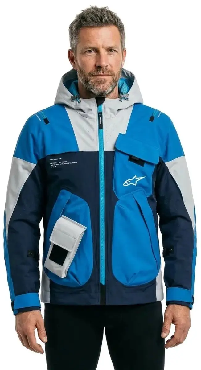 Alpinestars Mogress Air Motorjas - XL - Blauw