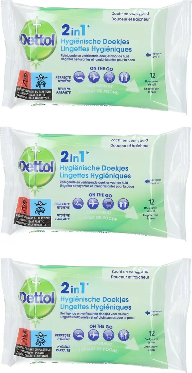 Dettol Hygiënische Doekjes 2in1