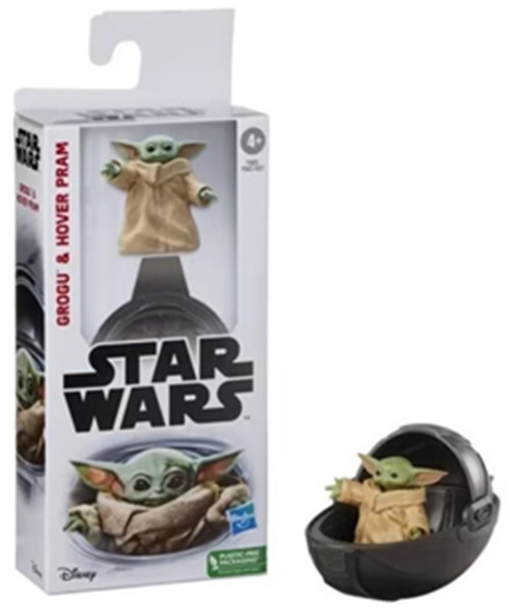 Grogu Hover Pram Hasbro Actiefiguur 12 cm