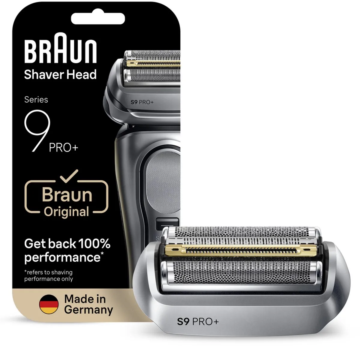 Braun Series 9 PRO+ Vervangingskop 96M - Zilver