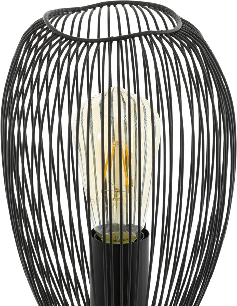 Eglo Clevedon Tafellamp E27 - 170cm - Zwart