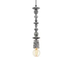 Eglo Vintage Avoltri Hanglamp - 1 Licht - Patina Zwart