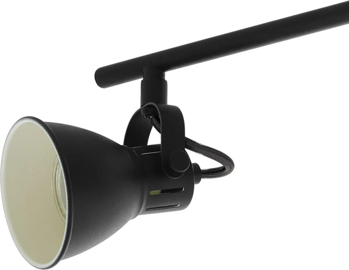 Eglo Seras 2 Spot - 3x GU10 - 59,5 cm - Zwart