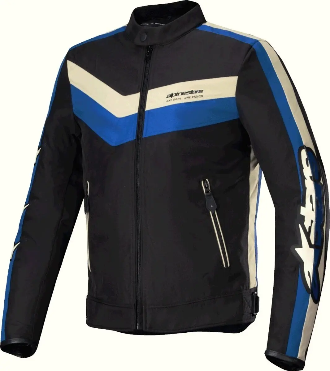 Alpinestars T-Dyno Wr Motorfietsjas - Zwart/blauw M
