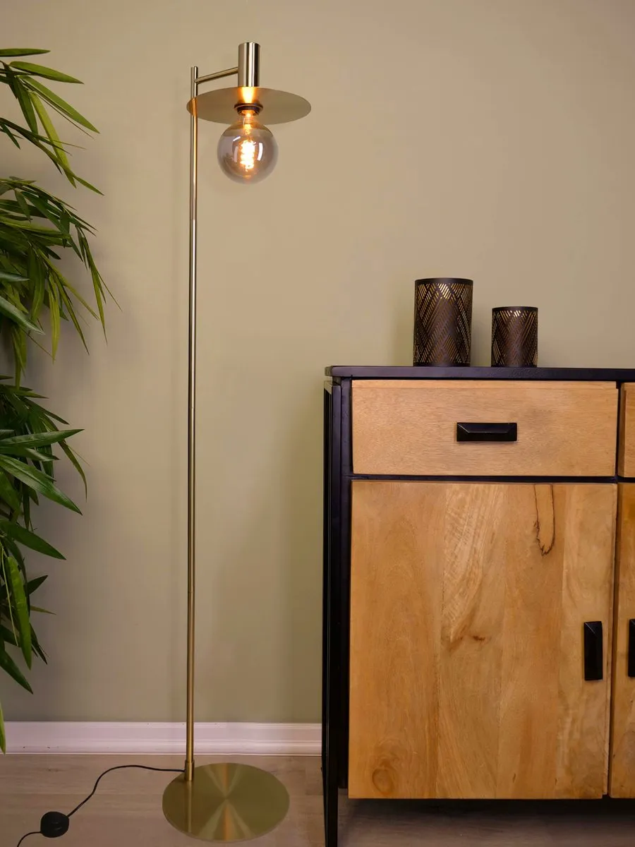 Eglo Escandell Vloerlamp 156cm - Goud