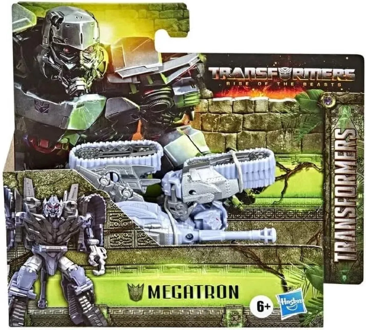 Hasbro Transformers Rise of the Beasts Megatron Actiefiguur 11cm - Grijs